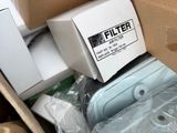 a box full of items that are sitting on the floor