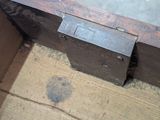a piece of wood that has been removed from the floor