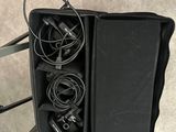 a suitcase that has a bunch of wires in it