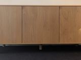 an image of a wooden cabinet in an office