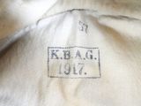 an image of a close up of a shirt with a label on it