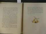 a open book with a picture of a cat on it