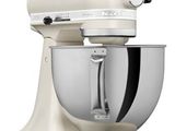 an image of a white kitchen mixer on a white background