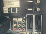 a close up of a video game console with a game controller