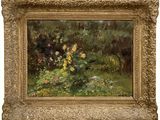 une image représentant un tableau de fleurs dans un jardin