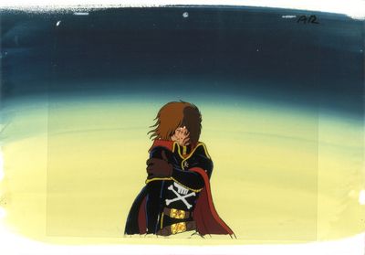 an image of a painting of a man in a cape and a woman in a cape