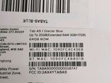 the back of a cell phone with a bar code on it