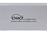 a white box with the logo of a car on it