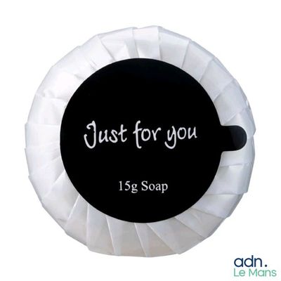 a picture of a soap bar with a label on it