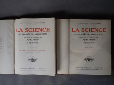 LAROUSSE - La Science, ses progrés, ses applications sous la…