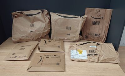 Lot de 7 colis Mystere (Retour Amazon,NPAI, Adresse incomple…
