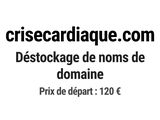 crisecardiaque com desstockage de nons de domaine
