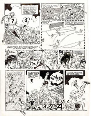une page de bande dessinée contenant une bande dessinée et une bande dessinée contenant une bande dessinée