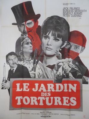une affiche du film « Le Jardin des tortures »