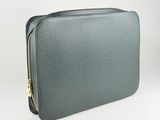an image of a grey purse on a white background