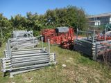 many different types of equipment that are in the yard