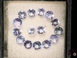 an image of a picture of a group of blue and white diamonds