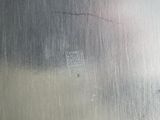 a close up of a metal object on a table