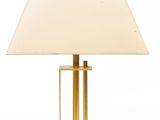 an image of a lamp with a white shade on it