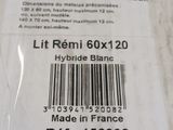 a label on the back of a package of food