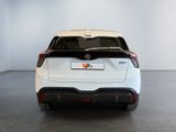 the rear end of a white toyota c - hr in a white room