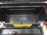 a tool box that has a tool in it