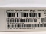 the back of a white box with a barcode on it