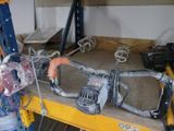 a picture of a workbench with a lot of tools on it