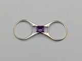 a close up of a pair of scissors on a white surface