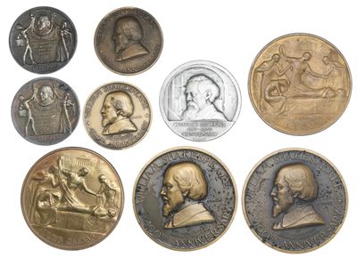 an image of a group of coins with a picture of a man and a woman
