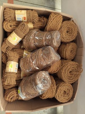Lot de 40 ficelles de coco - 100% naturelle