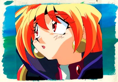 une image représentant une jeune fille de dessin animé aux cheveux roux et portant des piercings aux oreilles