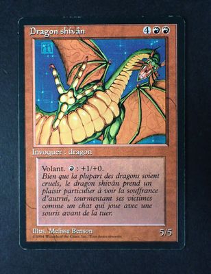 une image représentant une carte sur laquelle figure un dragon