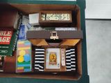 a box that has a lot of items inside of it