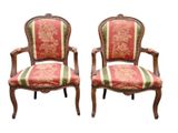 paire de fauteuils français du 19e siècle de style louis xvi