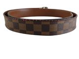 Ceinture Louis Vuitton marron et noire