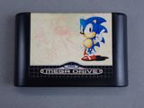 a close up of a nintendo game case with a sonic character on it