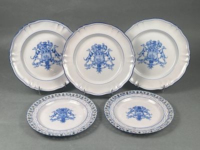 Emile GALLE (Lorraine), période Saint-Clément. Réunion de 5 … - Photo 1