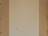 an old picture of a piece of cardboard with rivets on it