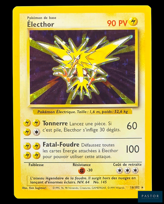 une image d'une carte Pokémon sur laquelle figure un Pokémon