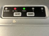 a close up of a control panel on a plane