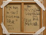 a picture of a picture of a window with writing on it