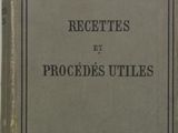 an old book with a black and white title