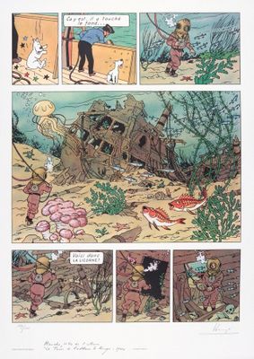 an image of a comic strip with a cartoon of a man in a boat