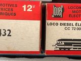 two boxes that are sitting on a table