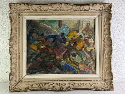 une image d'un tableau accroché au mur