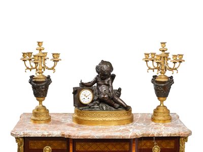 Importante Garniture DE CheminÉE