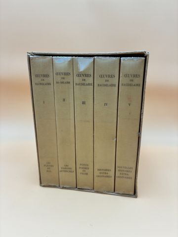 (G. CORNELIUS) BEAUDELAIRE : Les fleurs du mal. Paris, Editions C...