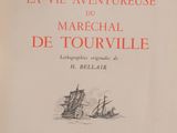 the front cover of a book with a drawing of a ship on it