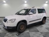 a picture of a white suv parked in a room